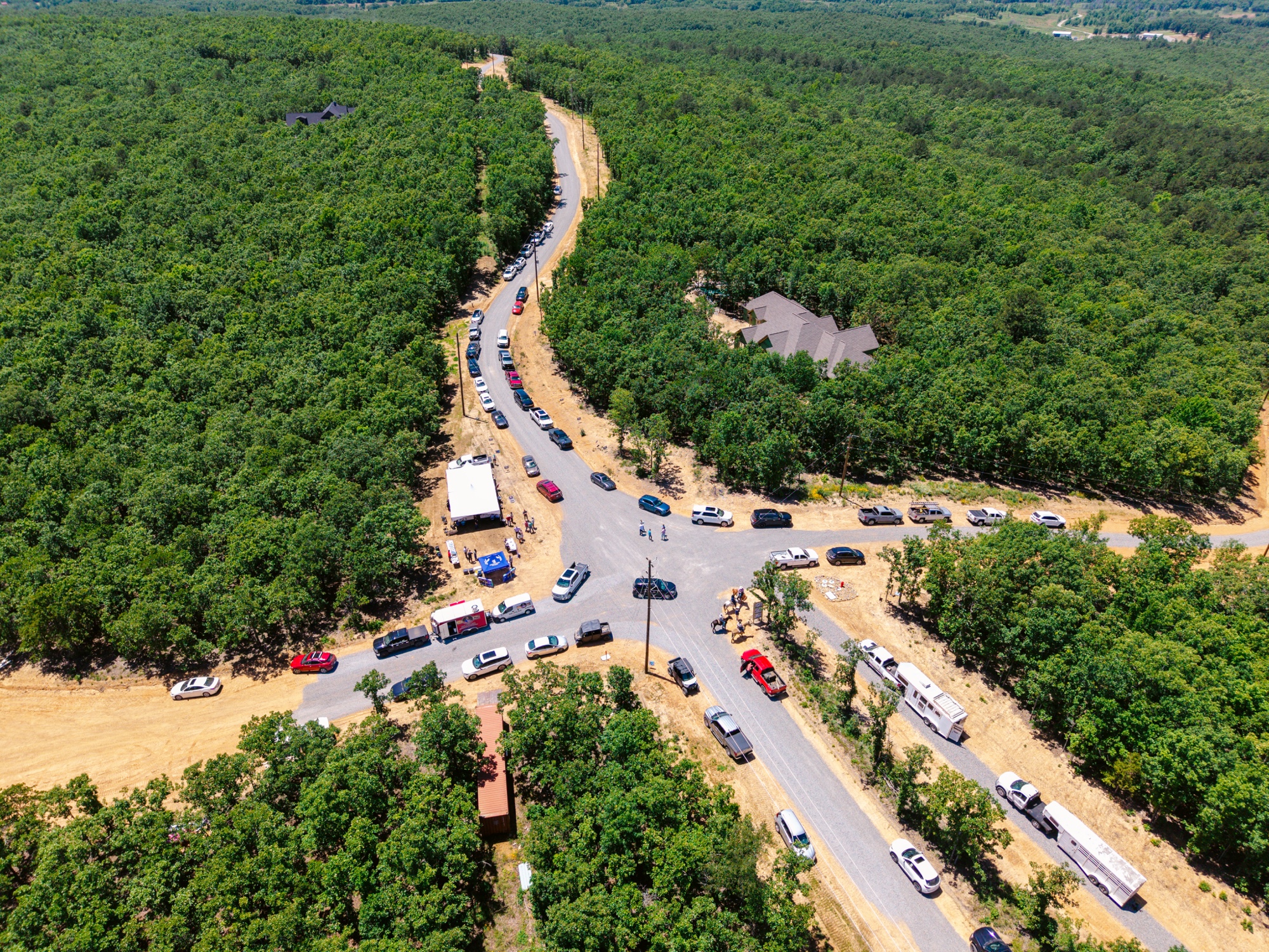 Full property aerial — all roads visible