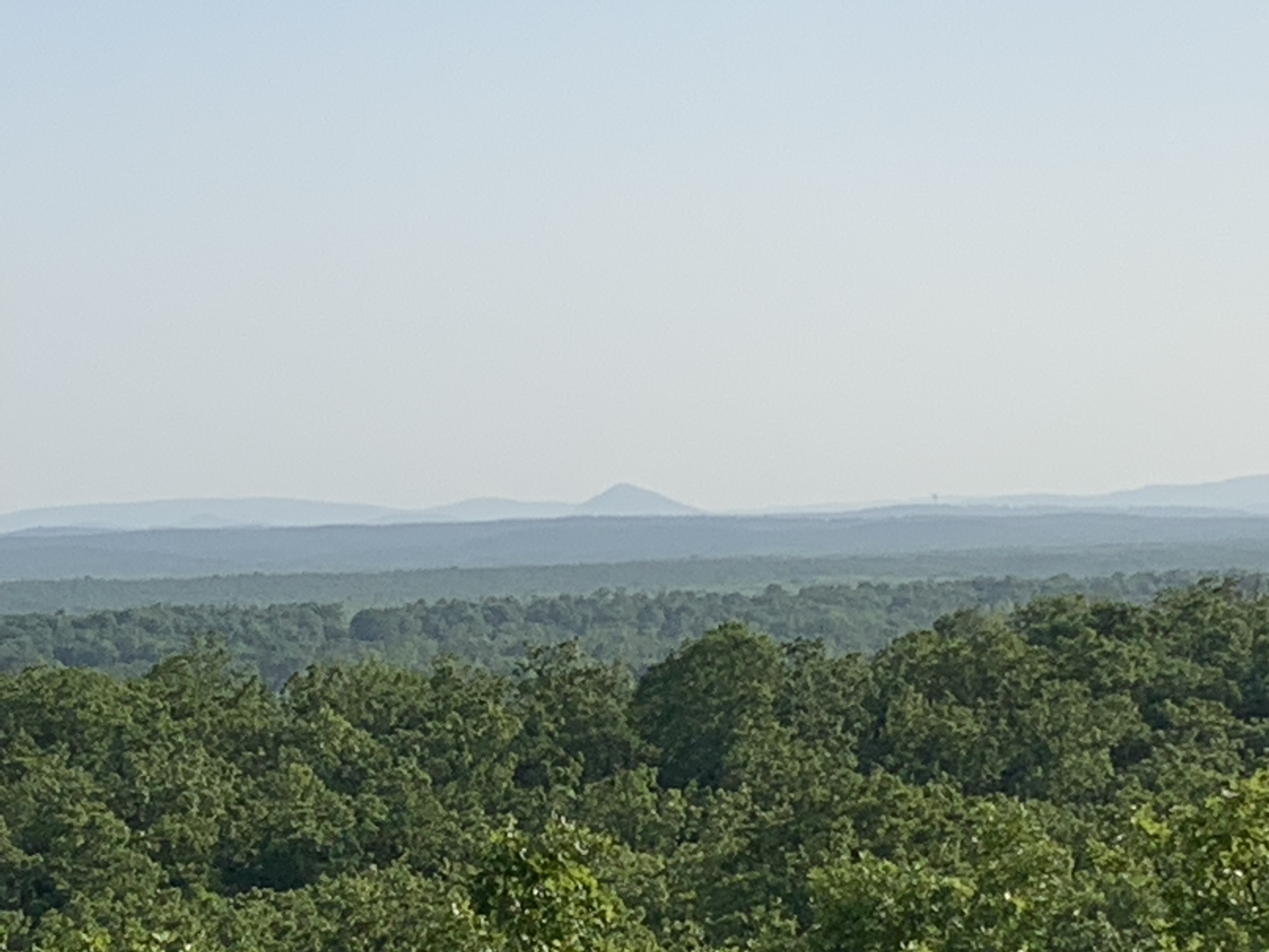 Pinnacle Mountain view